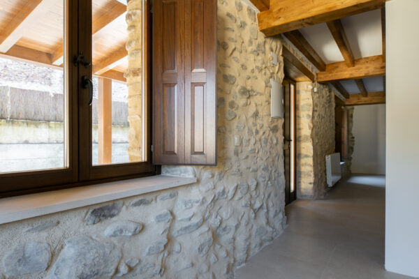 Fotografía de Interiorismo. Casa de piedra