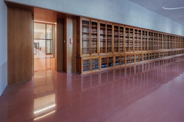 Biblioteca restaurada. Instituto Sagasta