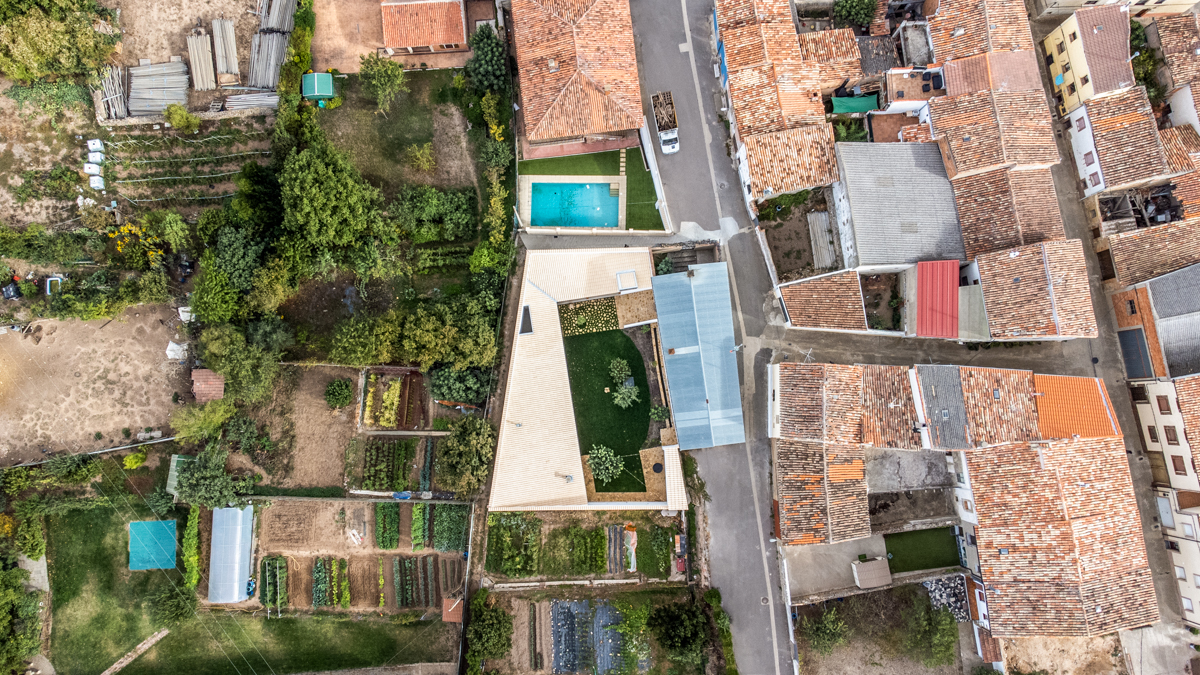 Fotografía arquitectura aérea