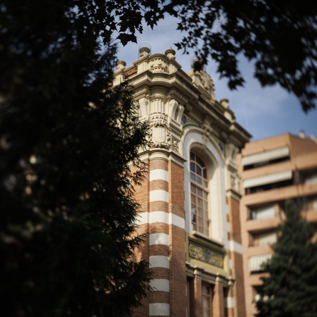 Fotografia de arquitectura de la ESDIR. Scheimpflug